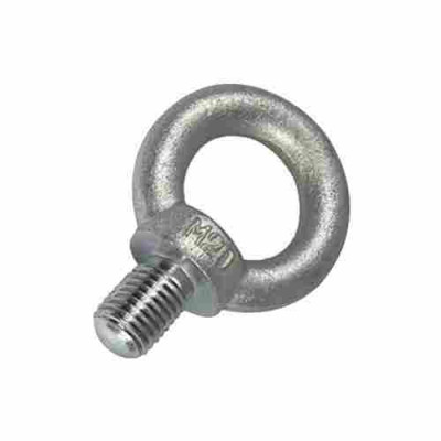 Stainless Steel 316 M10 Lag Screw Eye Bolt Forged 10mm x 100mm Marine Grade  - US Stainless