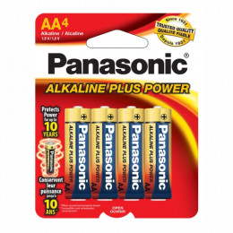 Pan Bat Aa Lr6T/4B 4P Alkaline