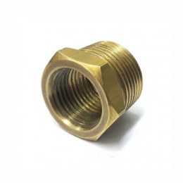 Bras Red Bushing 3/4" X 1/4"