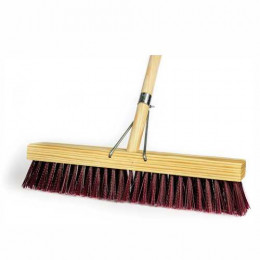 Platform Broom Stiff 600Mm Com