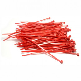 Eis Cable Tie 150X3.5 100Pc Red