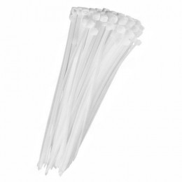 Cable Tie 400X7.5 100Pc Wht