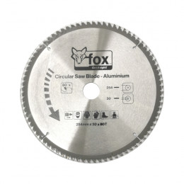 Cir Saw Blade Alu 254X30X80T Fox