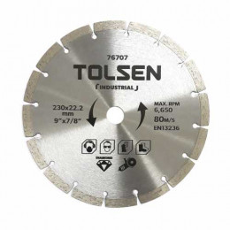 Diamond Bl 230Mm Seg Tolsen