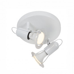 Spotlight Mini Disc Double White