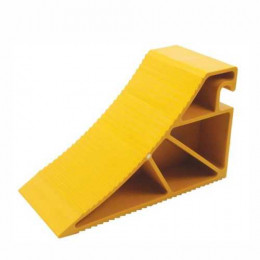 Chock Wheel Truck Yellow