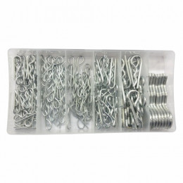 Assorted R Clips Hitch Pins 150Pce