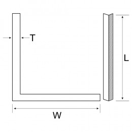 Angle Iron 40X40X3 1Mt M/Stl