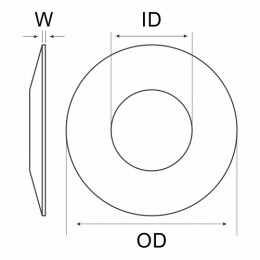 Disc Spring Washer 19.6*40*1.6