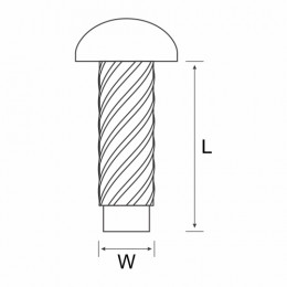 Ham Dr Screw B/P 4X10 2.9 Drill