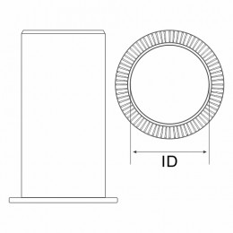 M6 Rivet Nuts Thin Sheet Smooth