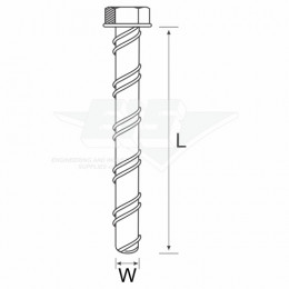 Screwbolt (Excalibur) M12X100