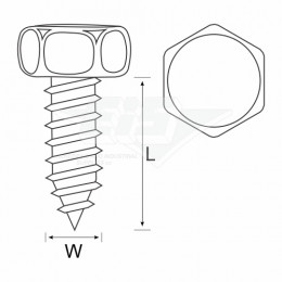 Topspeed Cad Pl 14 X 125 3/8Hd