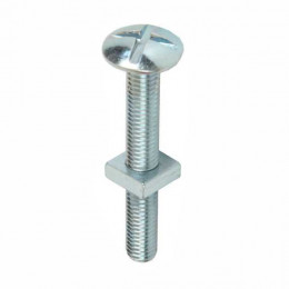 Gutter Bolt & Nut Gal 6 X 12 8Pc Pp