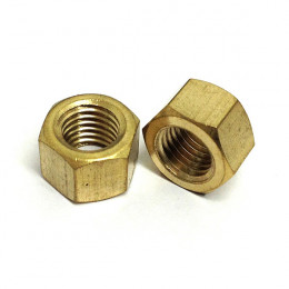 Nut Brass Hex Din M3