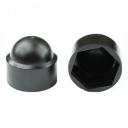 Nut Cover Black M08 4Pc Pp