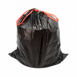 Refuse Bags Blk 20P Draw String