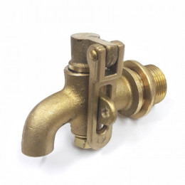 Tank Tap Brass Lockable