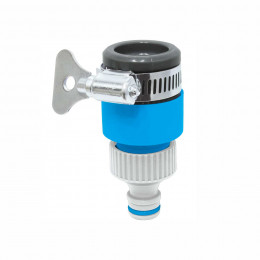 Tap Adaptor Rubber 18Mm Aqua