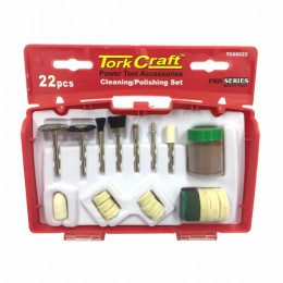 Rotary Tool Acc Kit 22P Cle/Pol