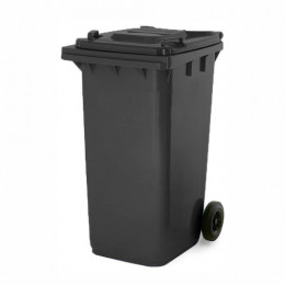 Bin Wheelie 240L Black Pride