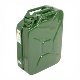 Jerry Can Metal 20Lt Grn Petrol