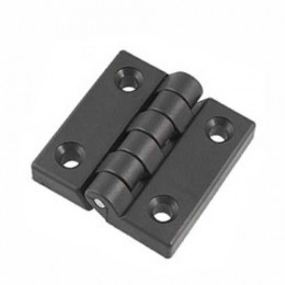 Hinge Black Plastic 55Mm 2Pc