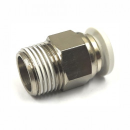 Jisan Male To Tube Str 1/4" Male To 12Mm Tube