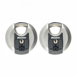 Lock Discus 70Mm 2Pc Master Lock