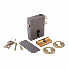 Euro Ultra Sec Lock 80 Dbl Pin