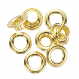 Grommet Brass 8Mm 12Pc T/C