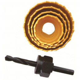 Holesaw Kit C/St 5Pc 32-54 Tork Craft