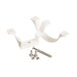 Pvc Gutter Downpipe Bracket 2Pc