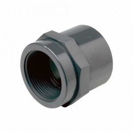 Pvc Socket 25 Solv X 3/4" F Bsp