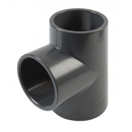 Pvc Tee 40Mm Solvent Plain