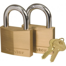 P/Lock Master 40Mm Key Alike 2Pc