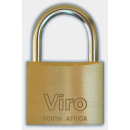 Padlock Viro 50Mm K-A 2Pc