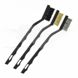 Brush Set Plastic Hndl 3 Pce