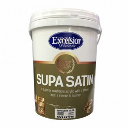 Excelsior Satin Acrylic Wh 20Lt