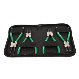 Plier Circlip Set 4Pc 250Mm Micro-Tec