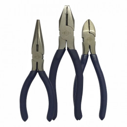 Plier Set Comb/Diag/Long 3Pc Mts