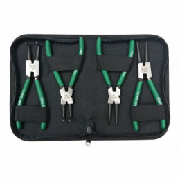 Plier Circlip Set 4Pc 180Mm Micro-Tec