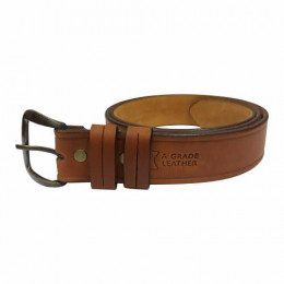 Belt Leather Size 38 Tan