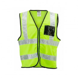 Lime Waistcoat Zip Ref Large