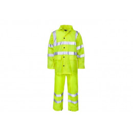 Rainsuit Rubb Lime Ref L