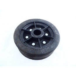 Rubber Wheel Nylon Centre 150Mm