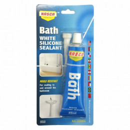 Silicone Bath White 90Ml Nasca