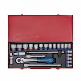 K/Tony Socket Set 24Pc 8-32