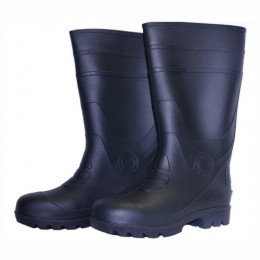 Gumboots Soft Toe Blk S 6