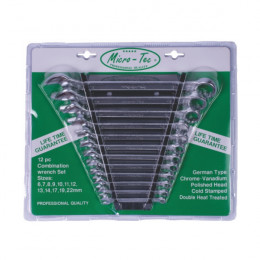 Span Set Comb 6-22Mm 12Pc Micro-Tec